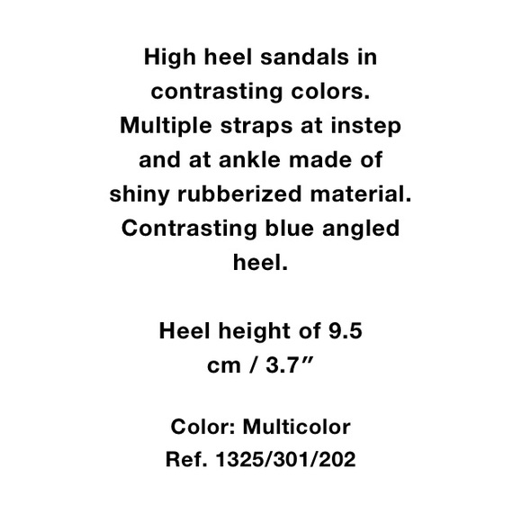 Zara shiny multi-strap sandals - Picture 4 of 8